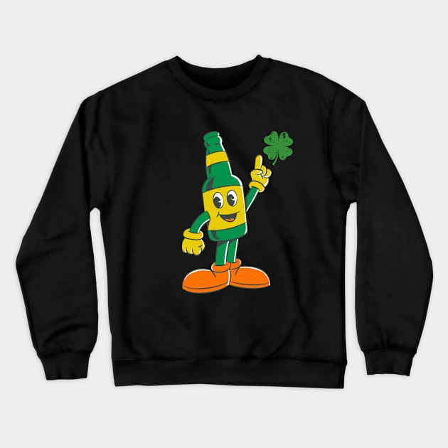 St Patricks Day Crewneck Sweatshirt by Museflash